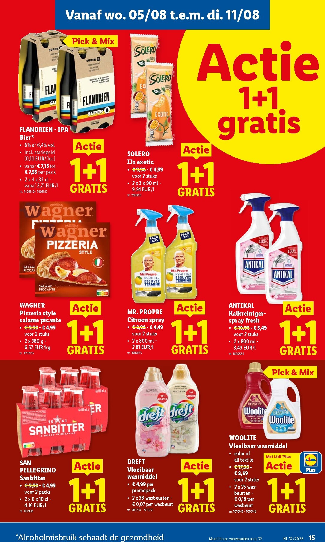 lidl - Lidl folder voor volgende week van maandag 03/08/2026 tot zaterdag 08/08/2026 - page: 15