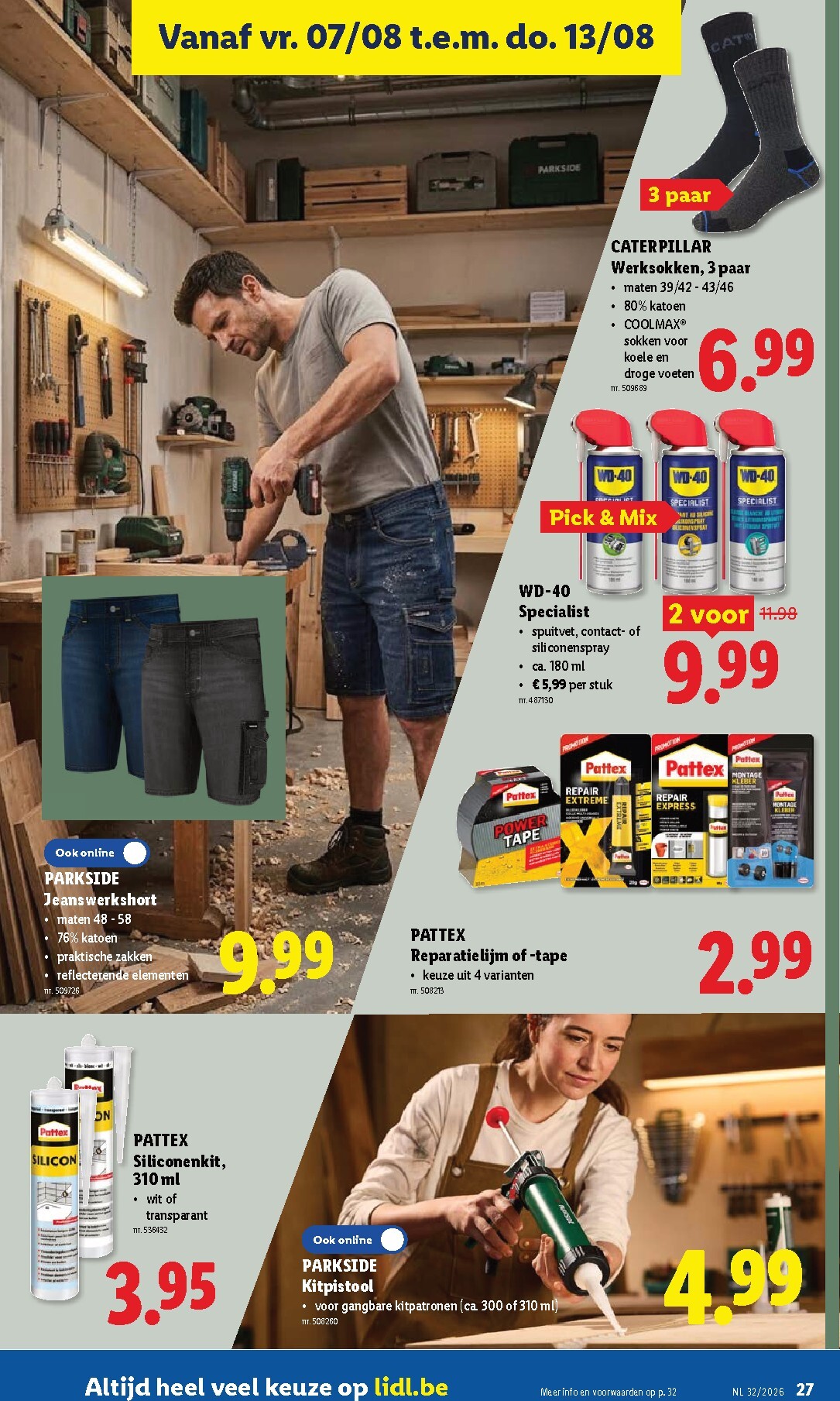 lidl - Lidl folder voor volgende week van maandag 03/08/2026 tot zaterdag 08/08/2026 - page: 27