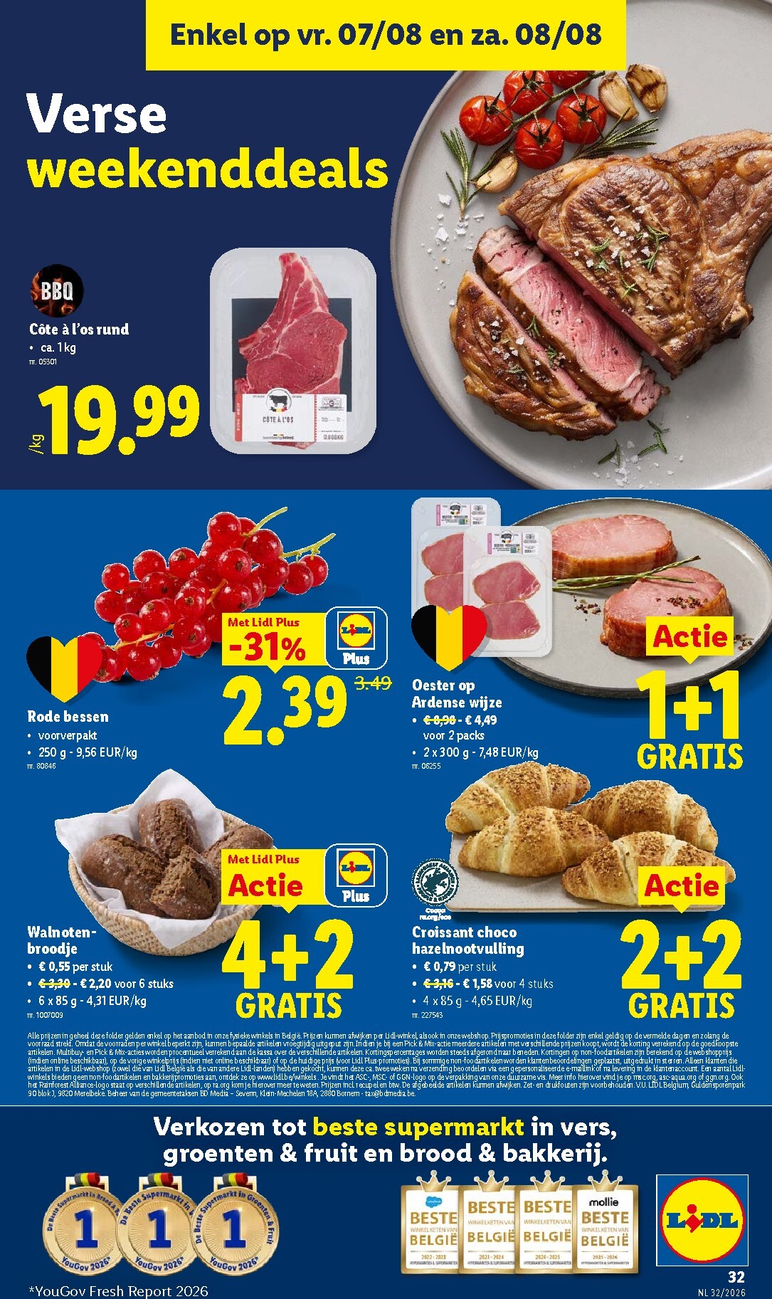 lidl - Lidl folder voor volgende week van maandag 03/08/2026 tot zaterdag 08/08/2026 - page: 32