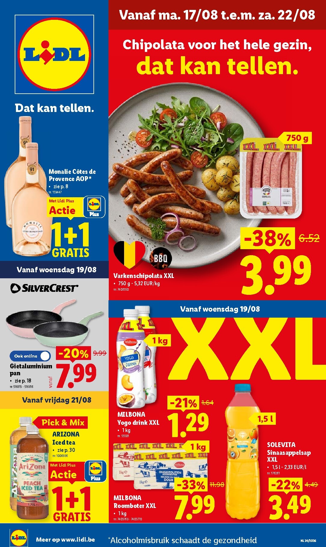 lidl - Lidl folder voor volgende week van maandag 17/08/2026 tot zaterdag 22/08/2026