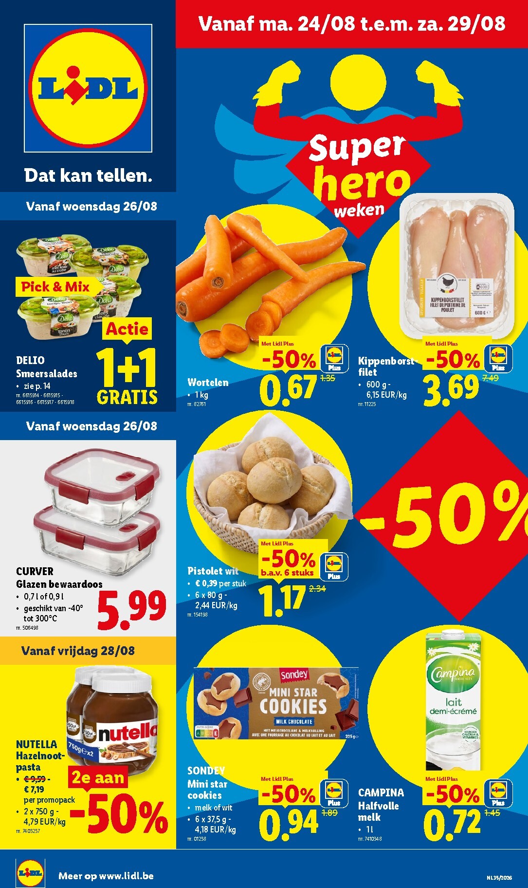 lidl - Lidl folder voor volgende week van maandag 24/08/2026 tot zaterdag 29/08/2026