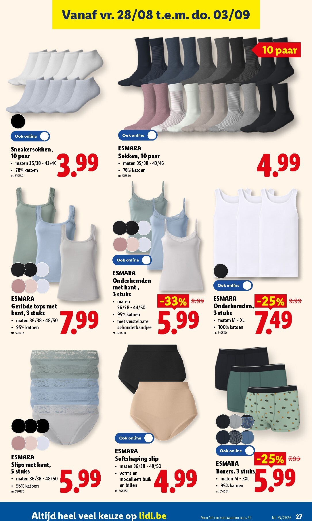 lidl - Lidl folder voor volgende week van maandag 24/08/2026 tot zaterdag 29/08/2026 - page: 27