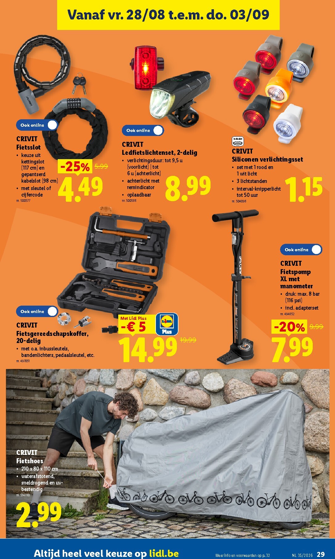 lidl - Lidl folder voor volgende week van maandag 24/08/2026 tot zaterdag 29/08/2026 - page: 29