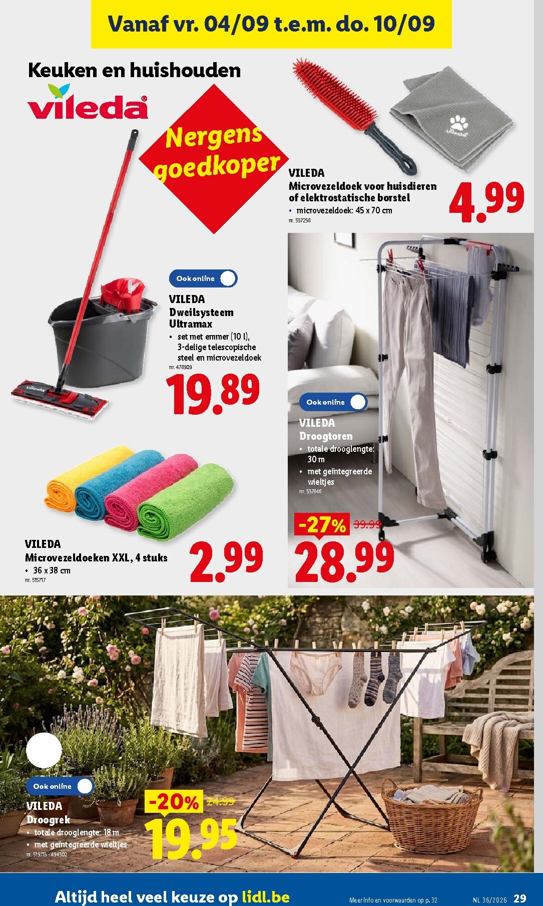 lidl - Lidl folder voor volgende week van maandag 31/08/2026 tot zaterdag 05/09/2026 - page: 29