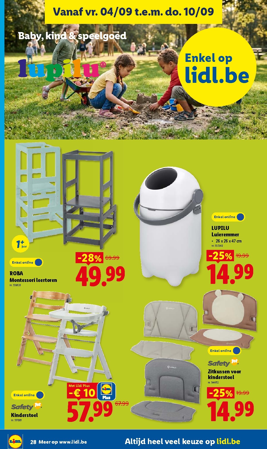 lidl - Lidl folder voor volgende week van maandag 31/08/2026 tot zaterdag 05/09/2026 - page: 28