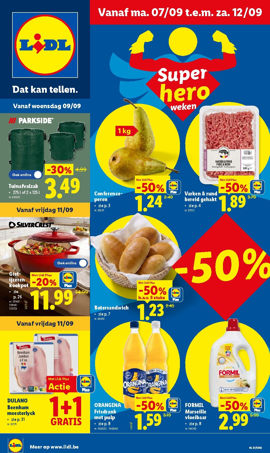 lidl - Lidl folder voor volgende week van maandag 07/09/2026 tot zaterdag 12/09/2026