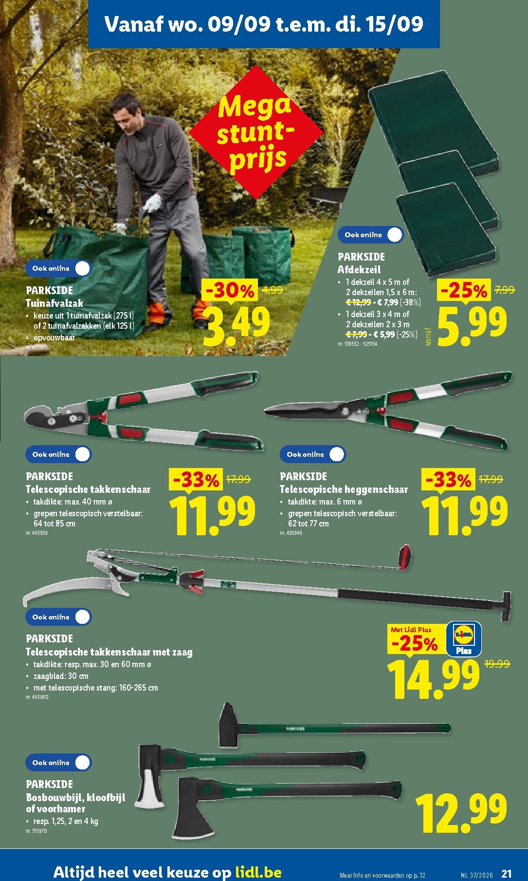lidl - Lidl folder voor volgende week van maandag 07/09/2026 tot zaterdag 12/09/2026 - page: 21