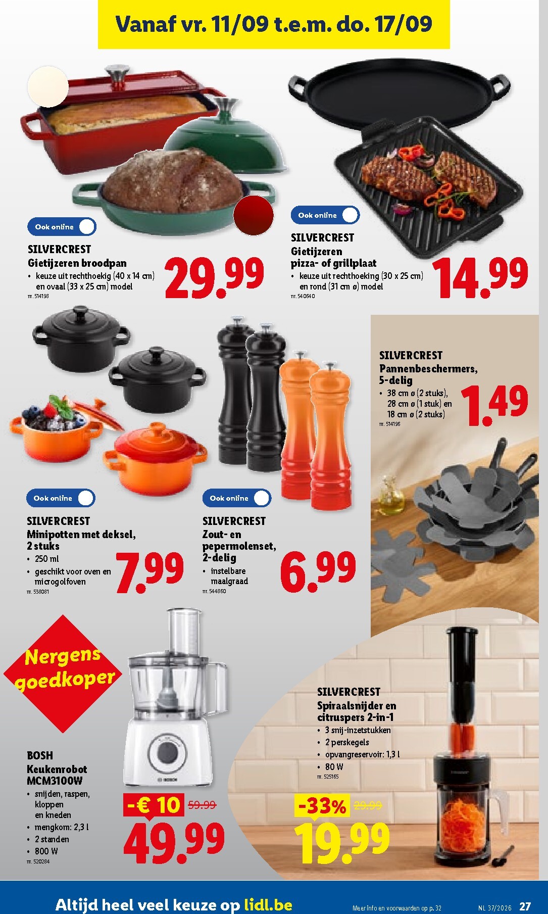 lidl - Lidl folder voor volgende week van maandag 07/09/2026 tot zaterdag 12/09/2026 - page: 27