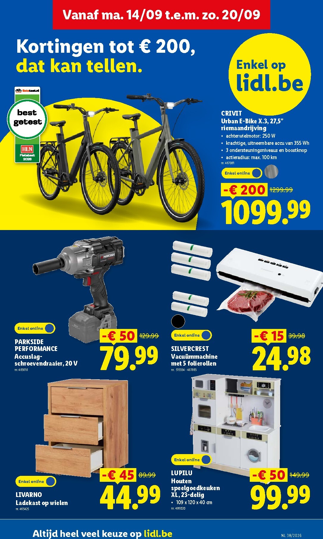 lidl - Lidl folder voor volgende week van maandag 14/09/2026 tot zaterdag 19/09/2026 - page: 29