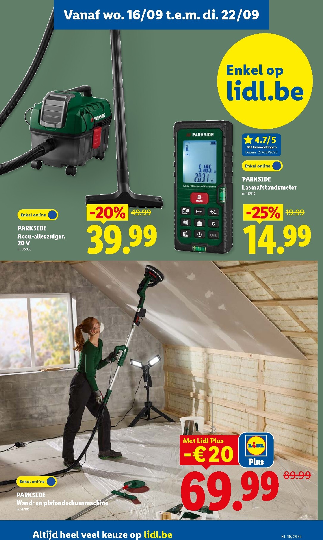 lidl - Lidl folder voor volgende week van maandag 14/09/2026 tot zaterdag 19/09/2026 - page: 37