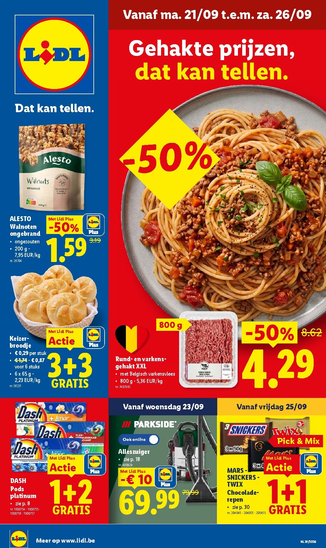 lidl - Lidl folder voor volgende week van maandag 21/09/2026 tot zaterdag 26/09/2026 - page: 1