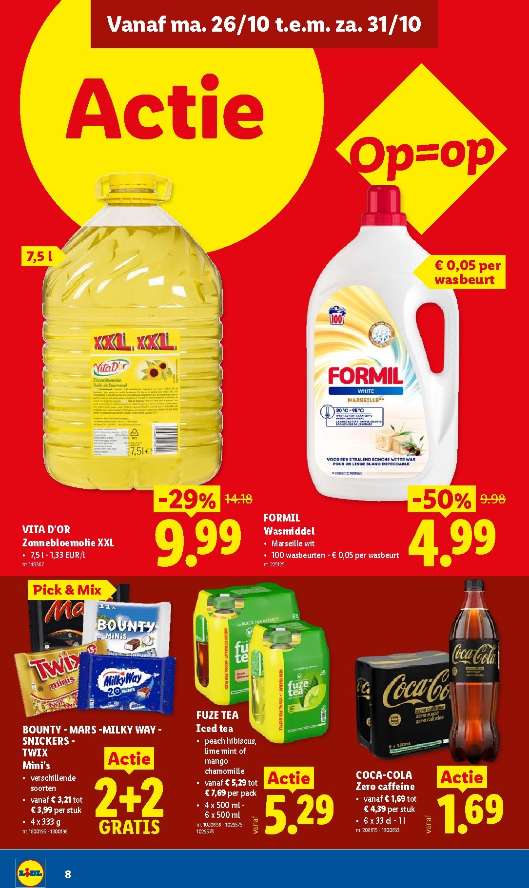 lidl - Lidl folder voor volgende week van maandag 26/10/2026 tot zaterdag 31/10/2026 - page: 8