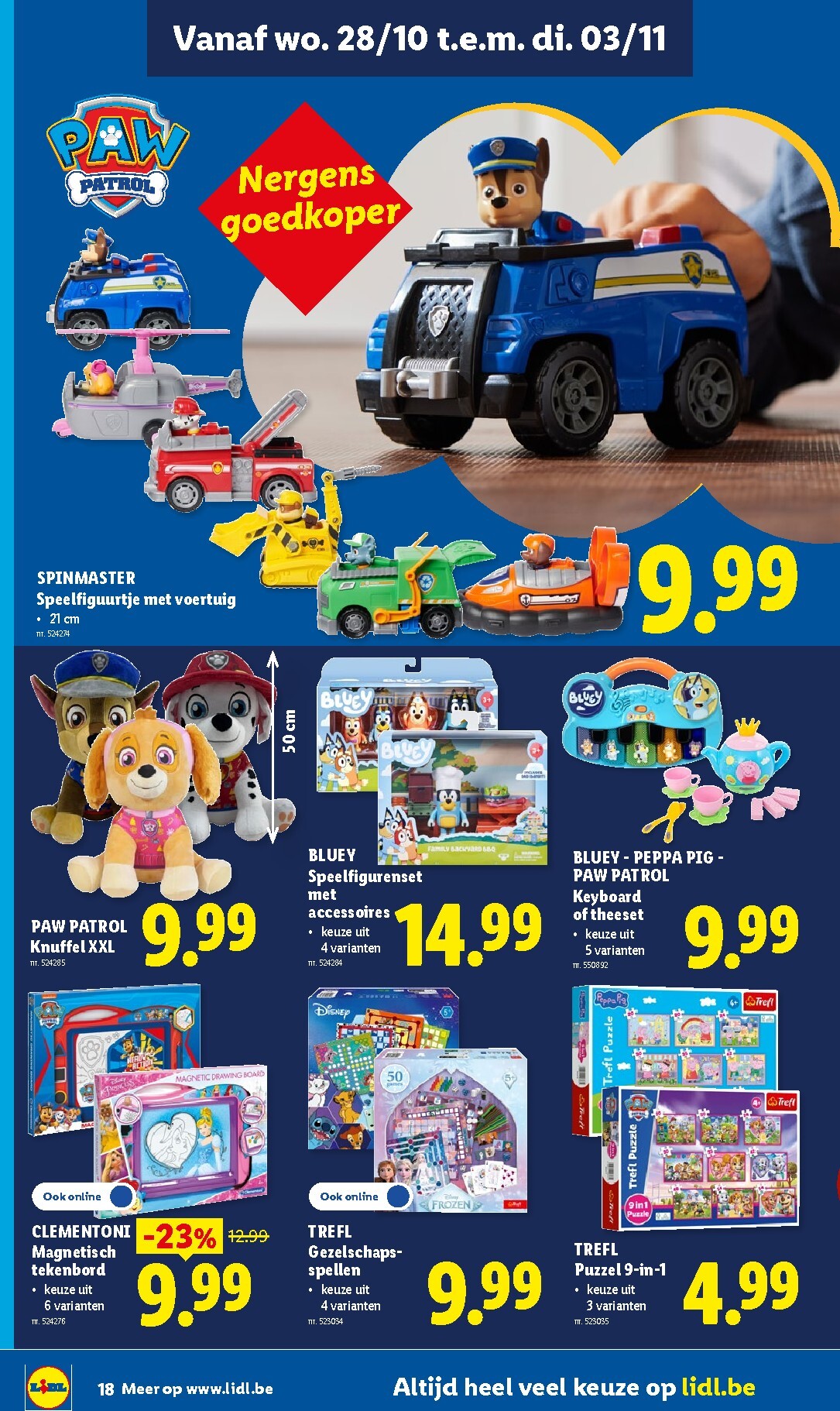 lidl - Lidl folder voor volgende week van maandag 26/10/2026 tot zaterdag 31/10/2026 - page: 18