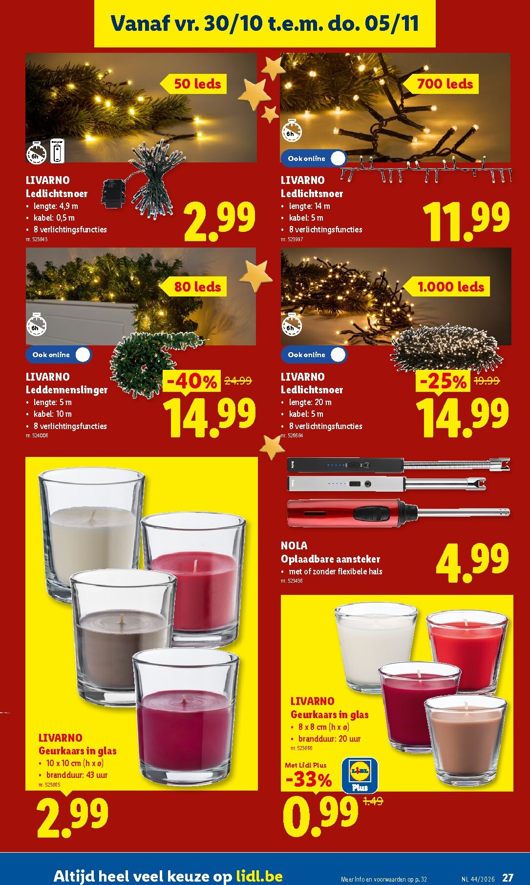 lidl - Lidl folder voor volgende week van maandag 26/10/2026 tot zaterdag 31/10/2026 - page: 27