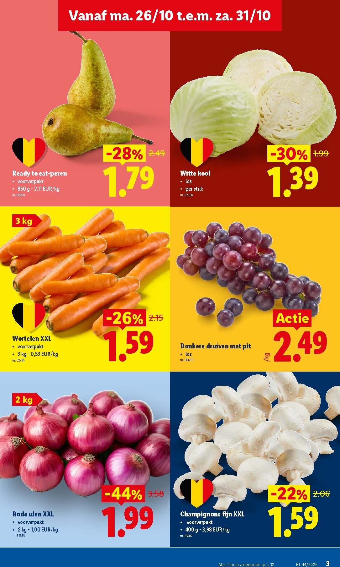 lidl - Lidl folder voor volgende week van maandag 26/10/2026 tot zaterdag 31/10/2026 - page: 3