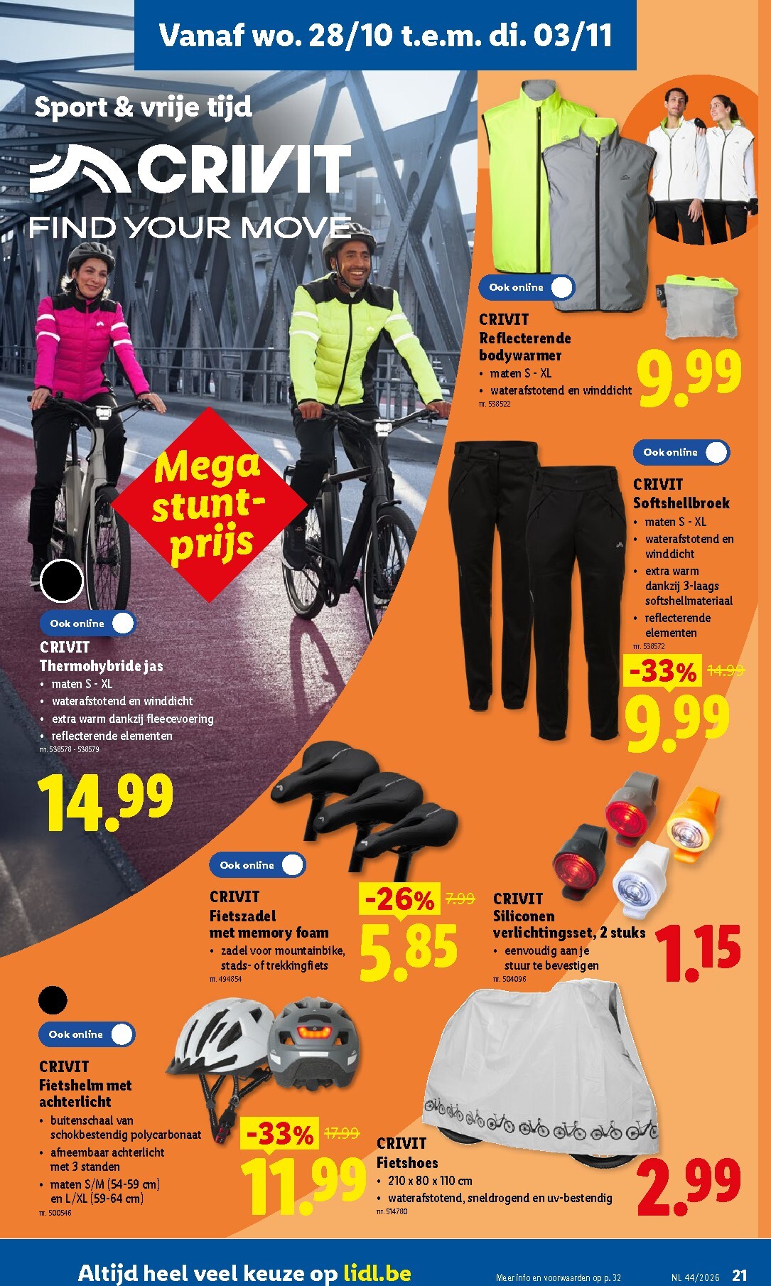 lidl - Lidl folder voor volgende week van maandag 26/10/2026 tot zaterdag 31/10/2026 - page: 21