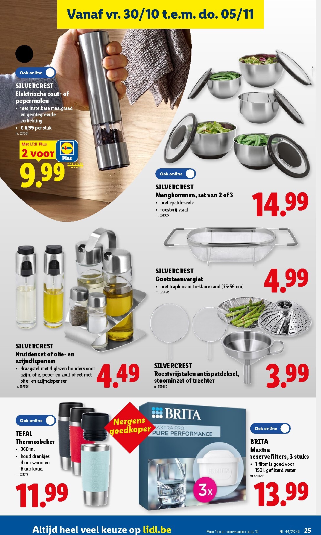 lidl - Lidl folder voor volgende week van maandag 26/10/2026 tot zaterdag 31/10/2026 - page: 25