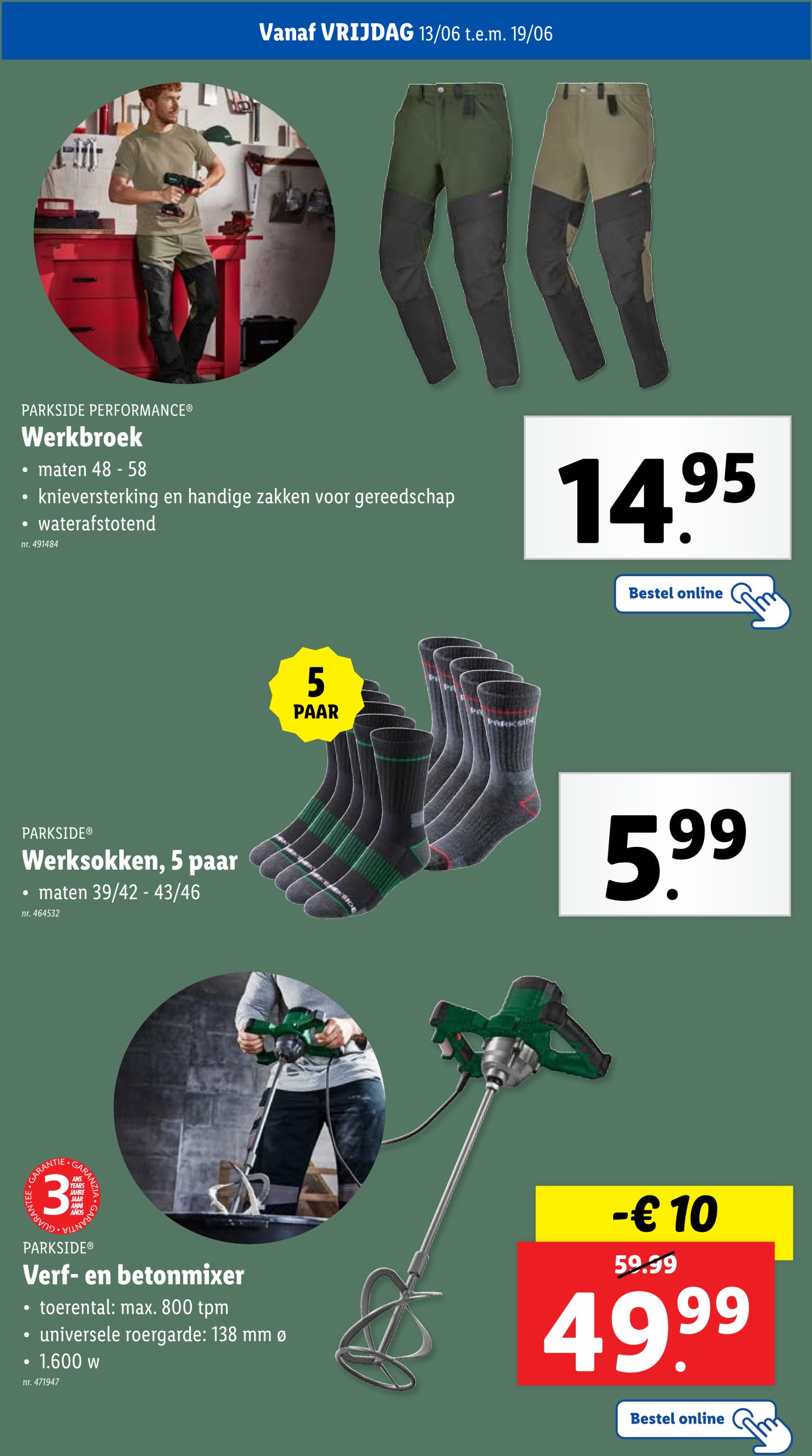 lidl - Lidl folder geldig vanaf 11/06 - 17/06 - page: 47