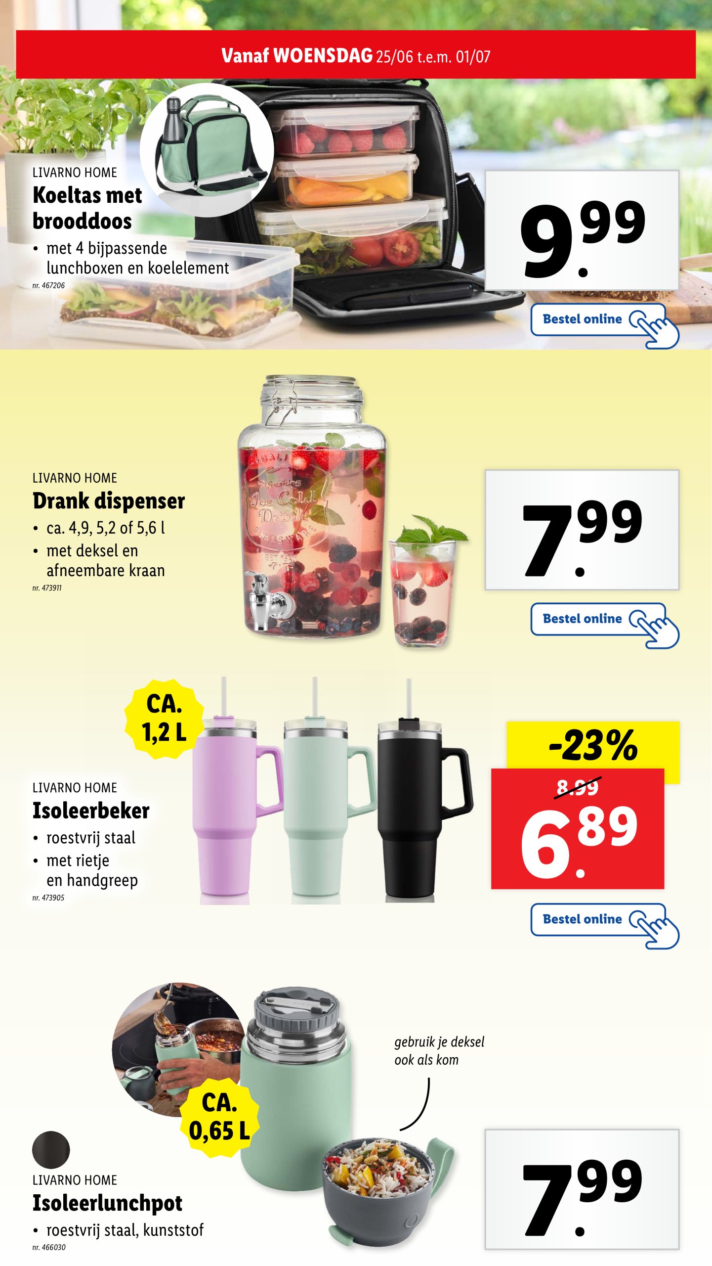 lidl - Lidl folder geldig vanaf 25/06 - 01/07 - page: 32 lidl - Lidl folder geldig vanaf 25/06 - 01/07 - page: 32