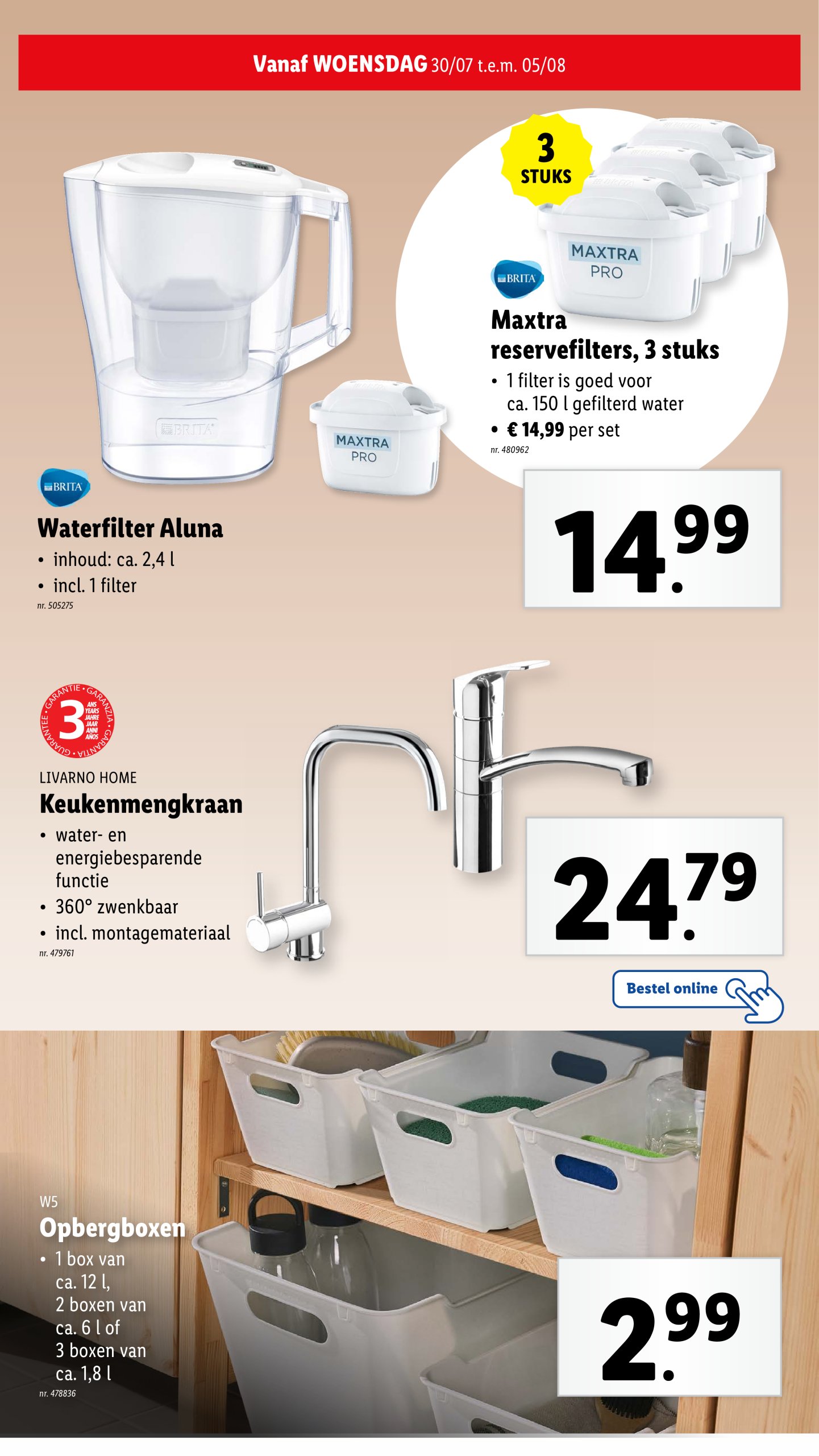 lidl - Lidl folder geldig vanaf 30/07 - 05/08 - page: 30 lidl - Lidl folder geldig vanaf 30/07 - 05/08 - page: 30