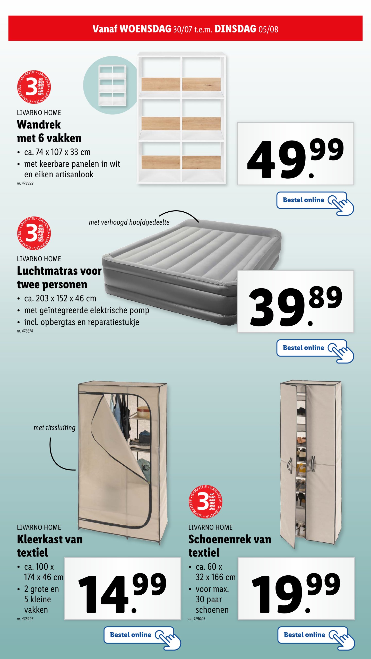 lidl - Lidl folder geldig vanaf 30/07 - 05/08 - page: 36 lidl - Lidl folder geldig vanaf 30/07 - 05/08 - page: 36