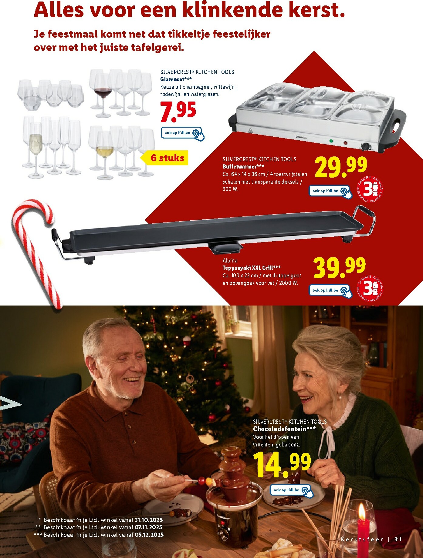 lidl - De Lidl - Kerstmagazine folder geldig vanaf 03/11 t/m 31/12 - page: 31