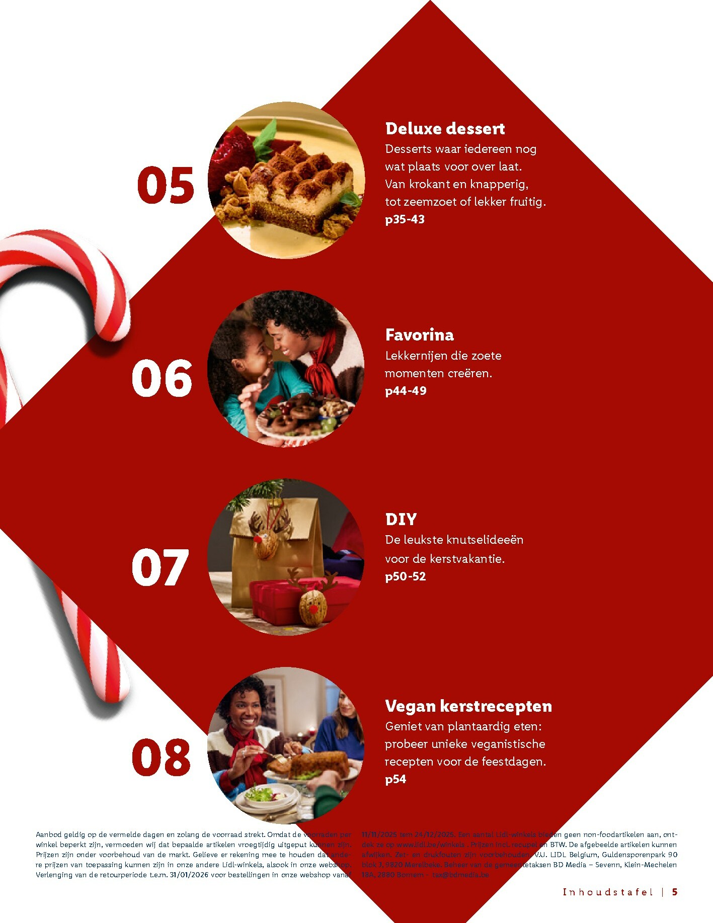 lidl - De Lidl - Kerstmagazine folder geldig vanaf 03/11 t/m 31/12 - page: 5
