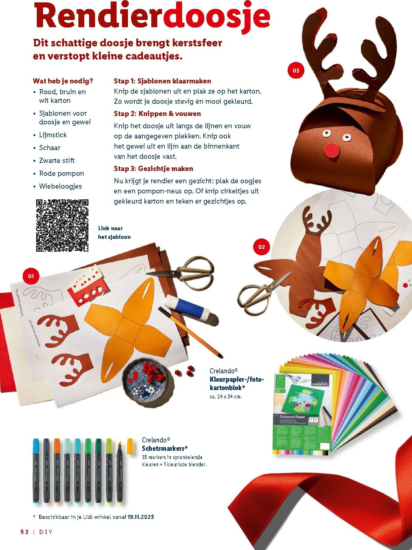 lidl - De Lidl - Kerstmagazine folder geldig vanaf 03/11 t/m 31/12 - page: 52