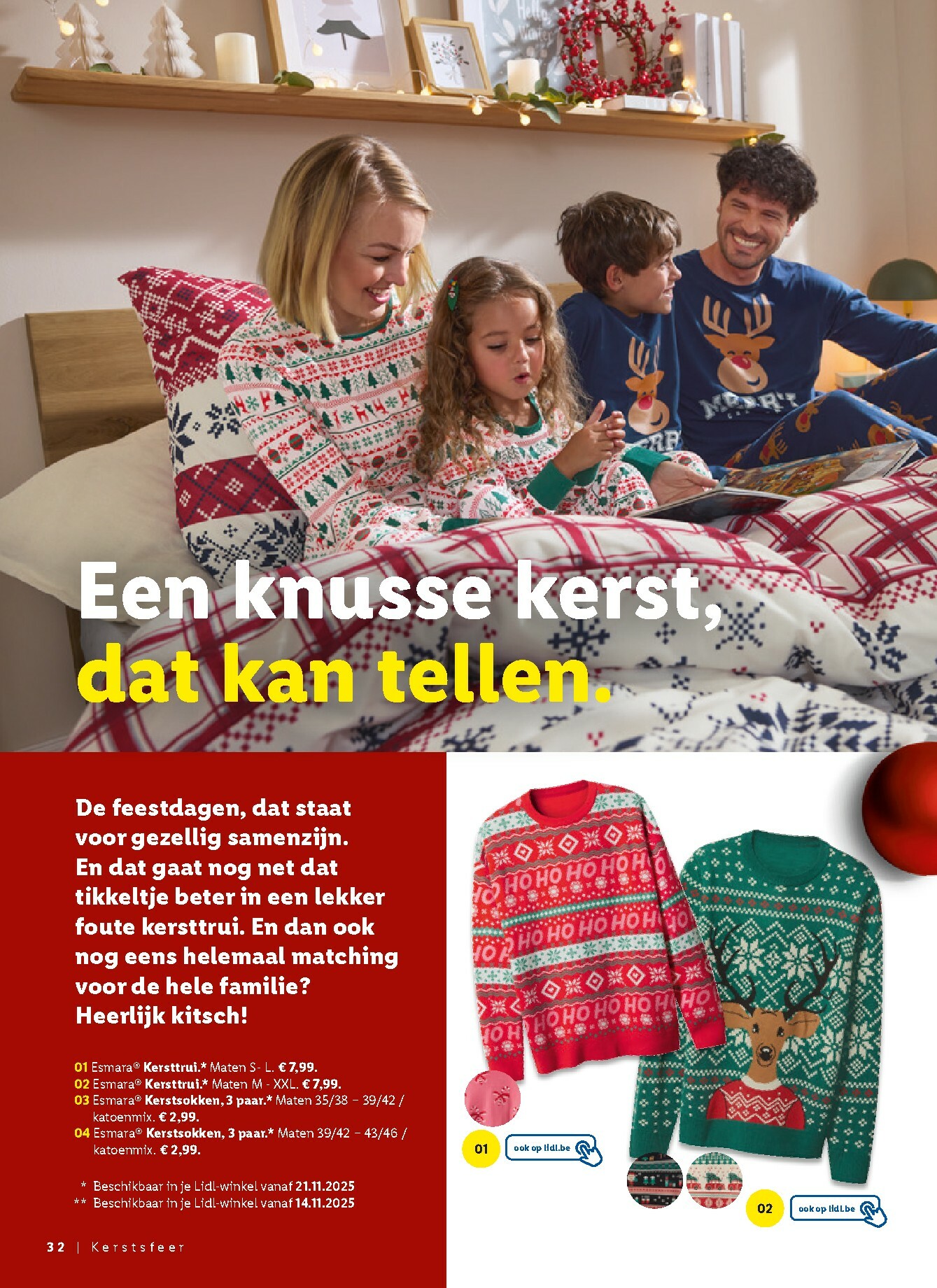 lidl - De Lidl - Kerstmagazine folder geldig vanaf 03/11 t/m 31/12 - page: 32