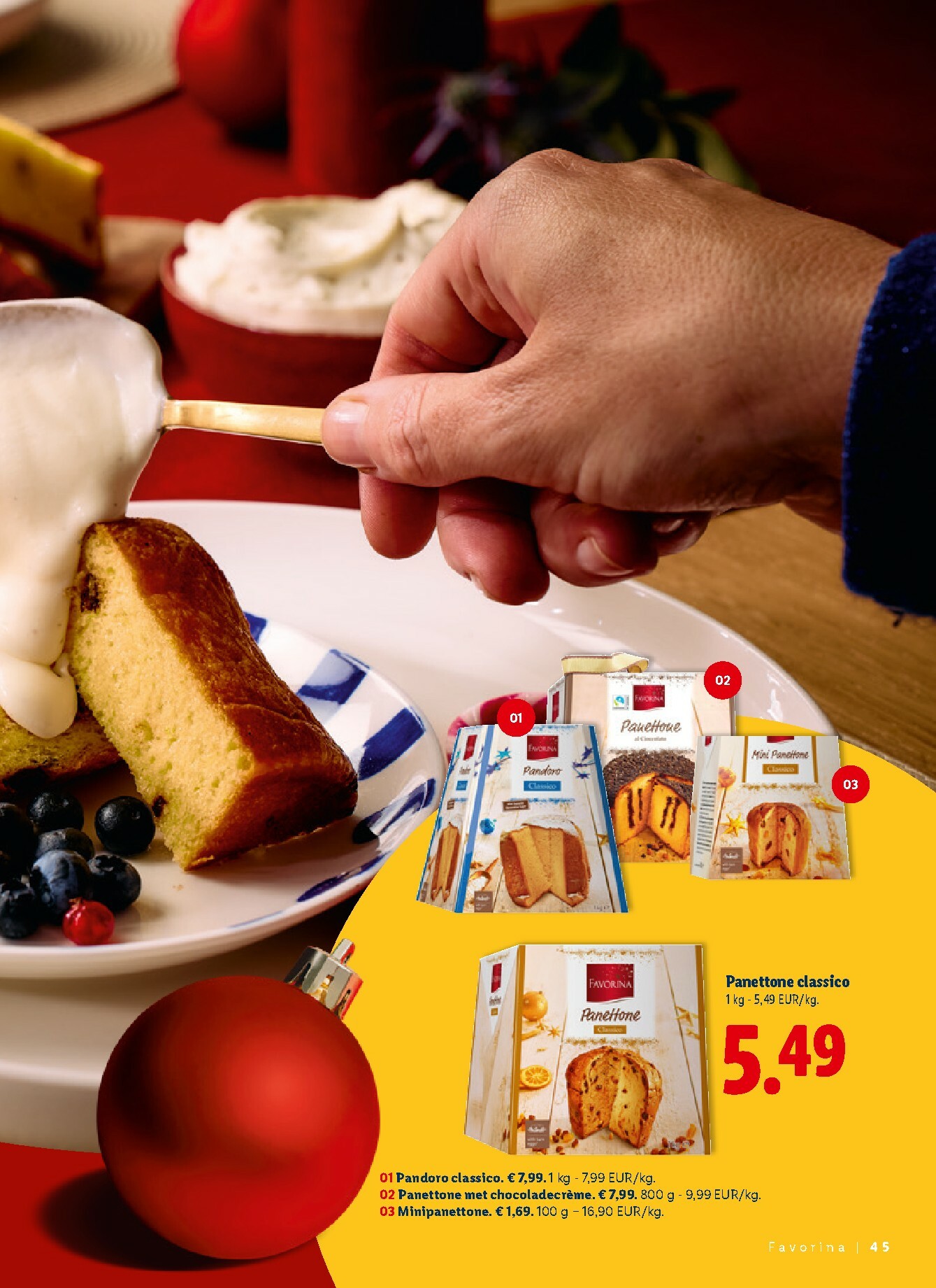 lidl - De Lidl - Kerstmagazine folder geldig vanaf 03/11 t/m 31/12 - page: 45
