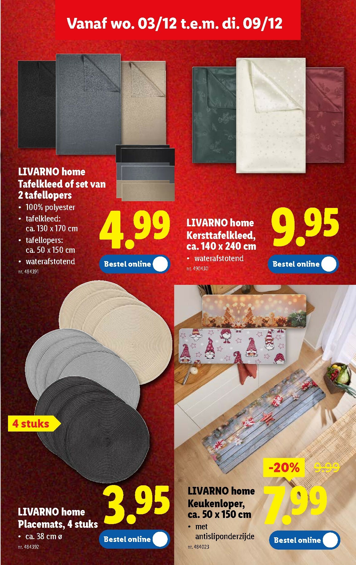 lidl - De Lidl folder geldig vanaf 03/12 t/m 09/12 - page: 43