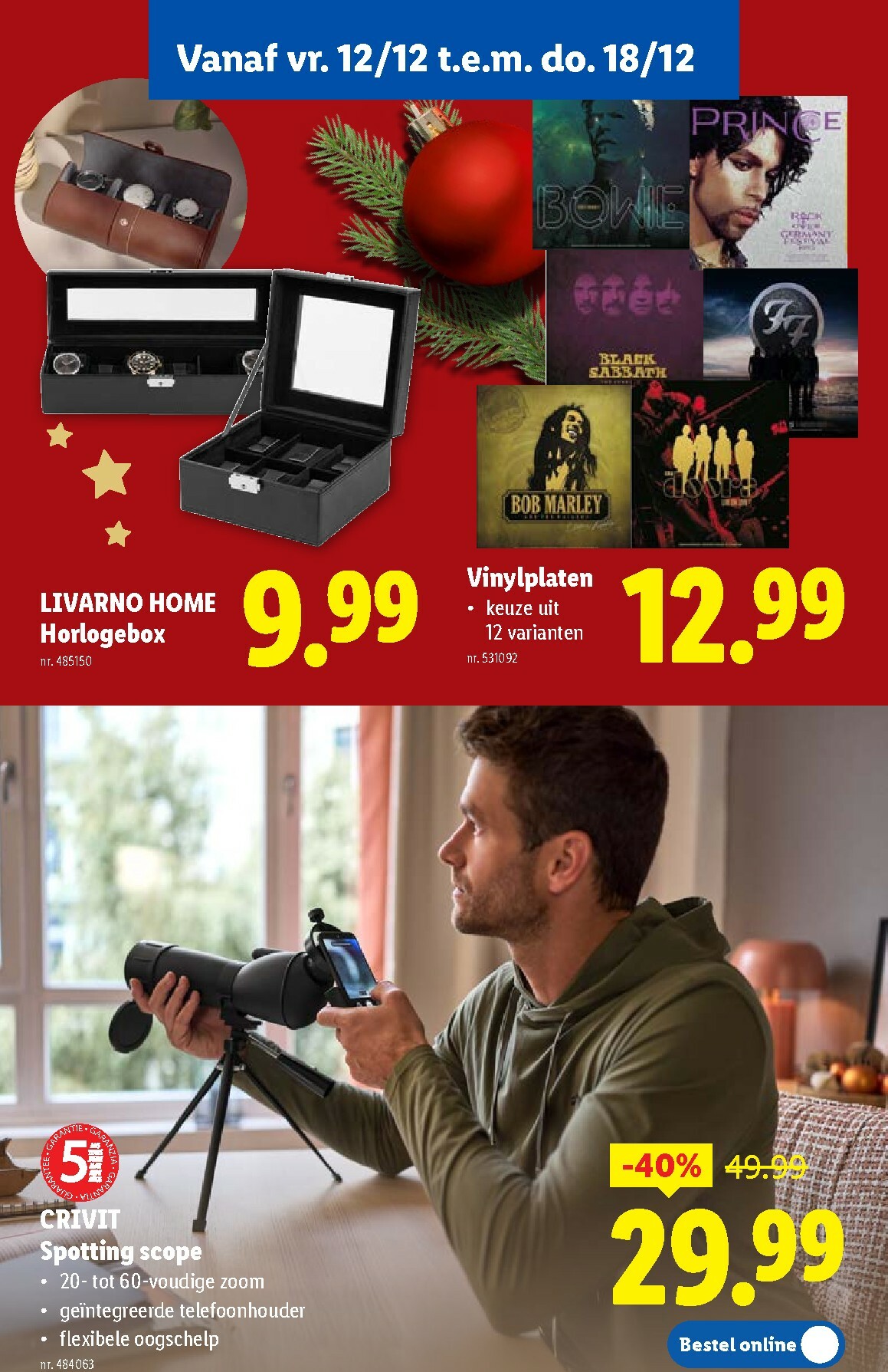 lidl - De Lidl folder geldig vanaf 10/12 t/m 16/12 - page: 49