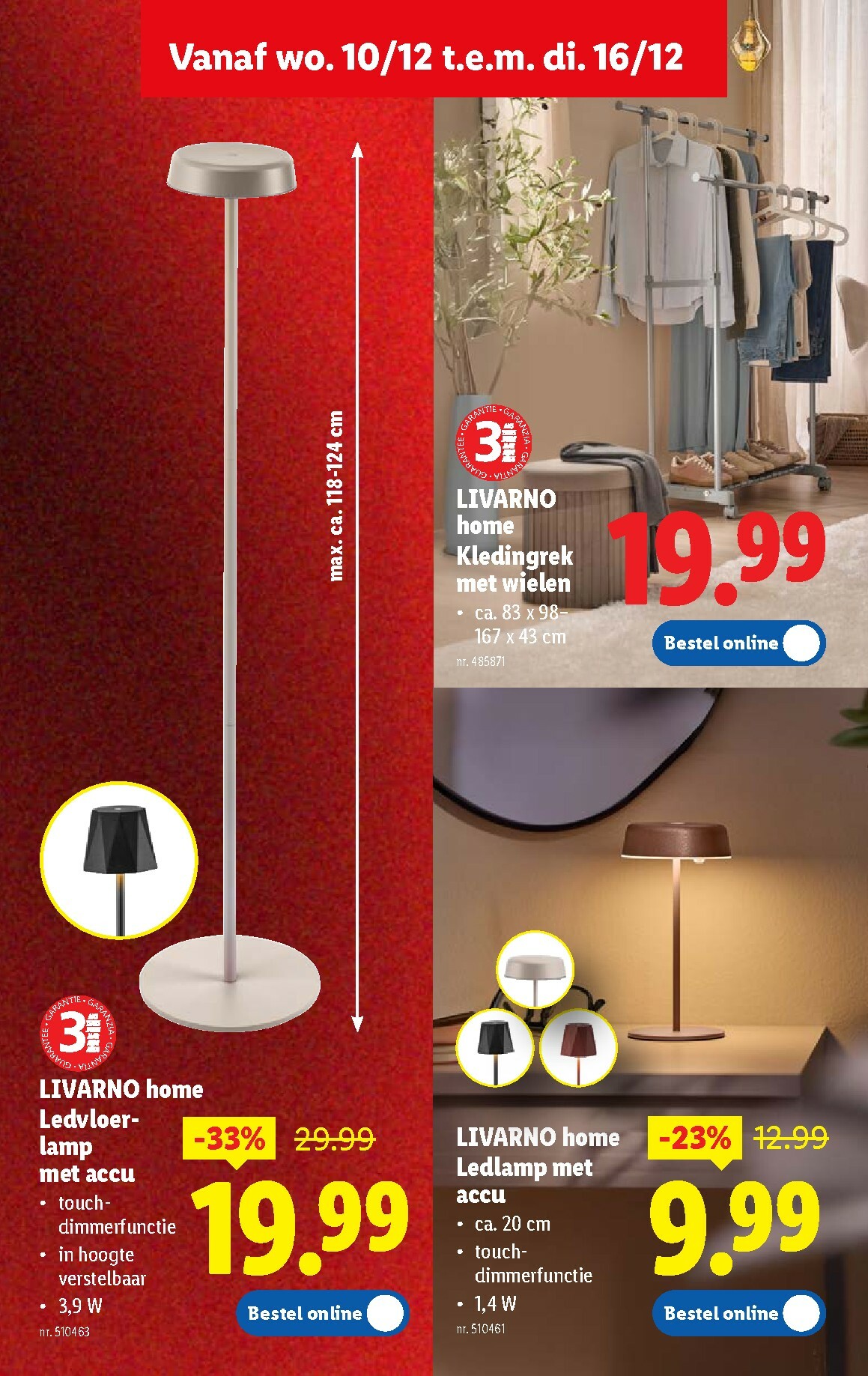 lidl - De Lidl folder geldig vanaf 10/12 t/m 16/12 - page: 40