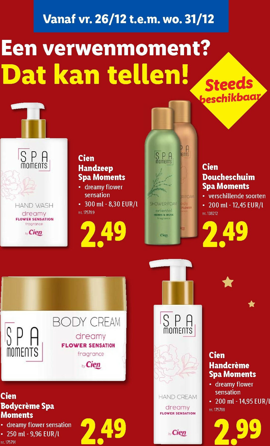 lidl - De Lidl folder geldig vanaf 22/12 t/m 31/12 - page: 63