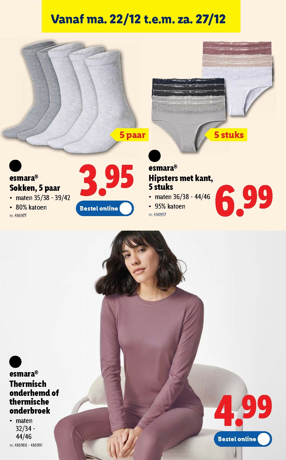 lidl - De Lidl folder geldig vanaf 22/12 t/m 31/12 - page: 46