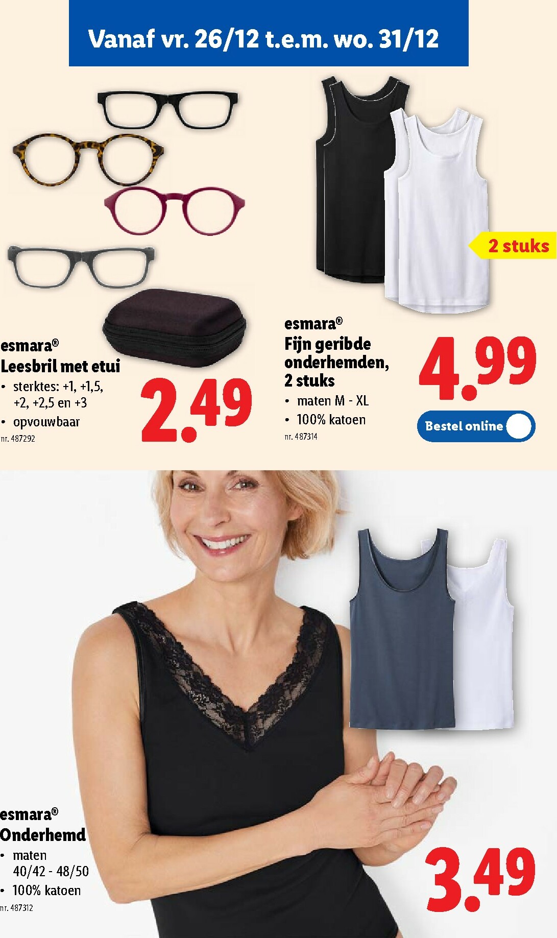 lidl - De Lidl folder geldig vanaf 22/12 t/m 31/12 - page: 52