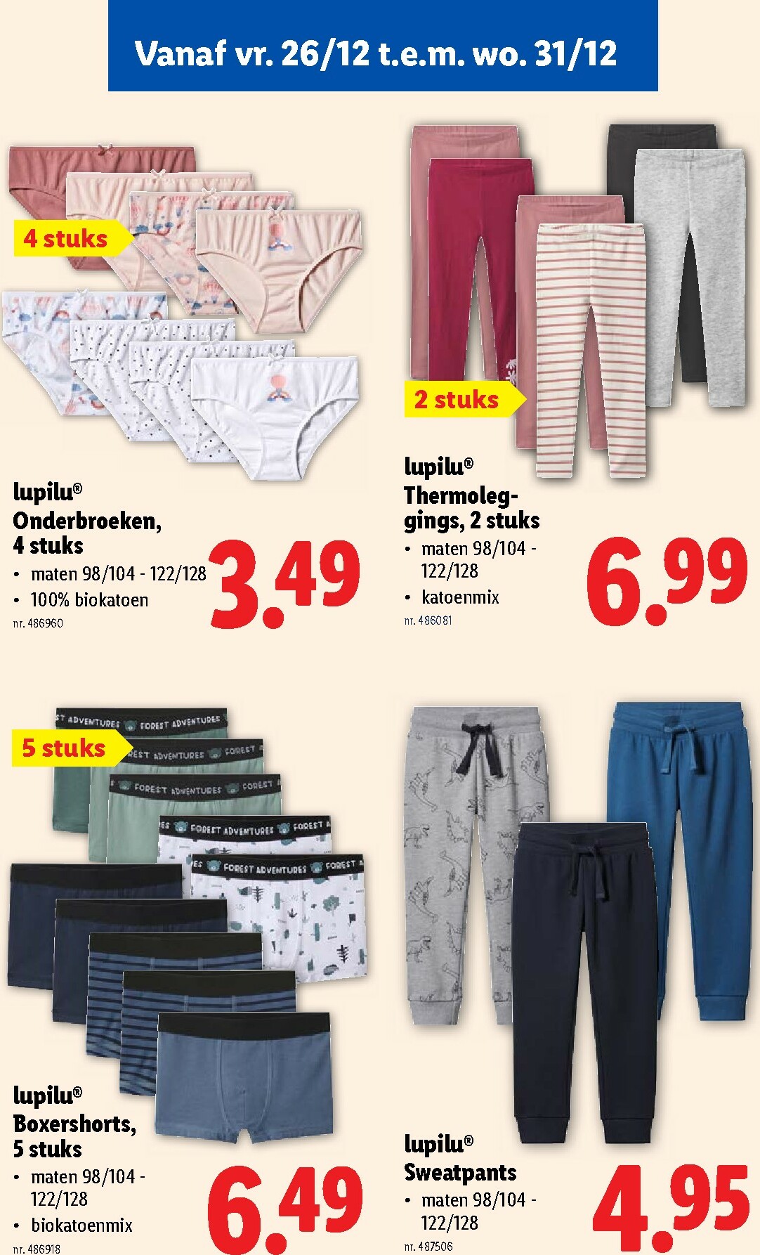lidl - De Lidl folder geldig vanaf 22/12 t/m 31/12 - page: 49