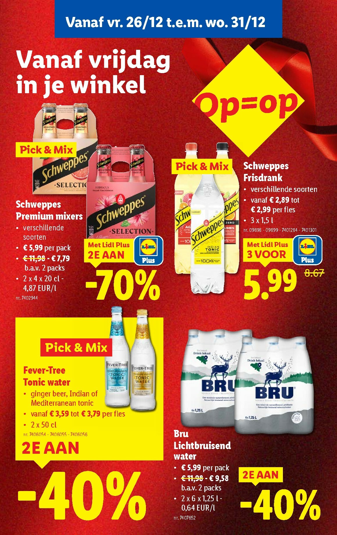 lidl - De Lidl folder geldig vanaf 22/12 t/m 31/12 - page: 58