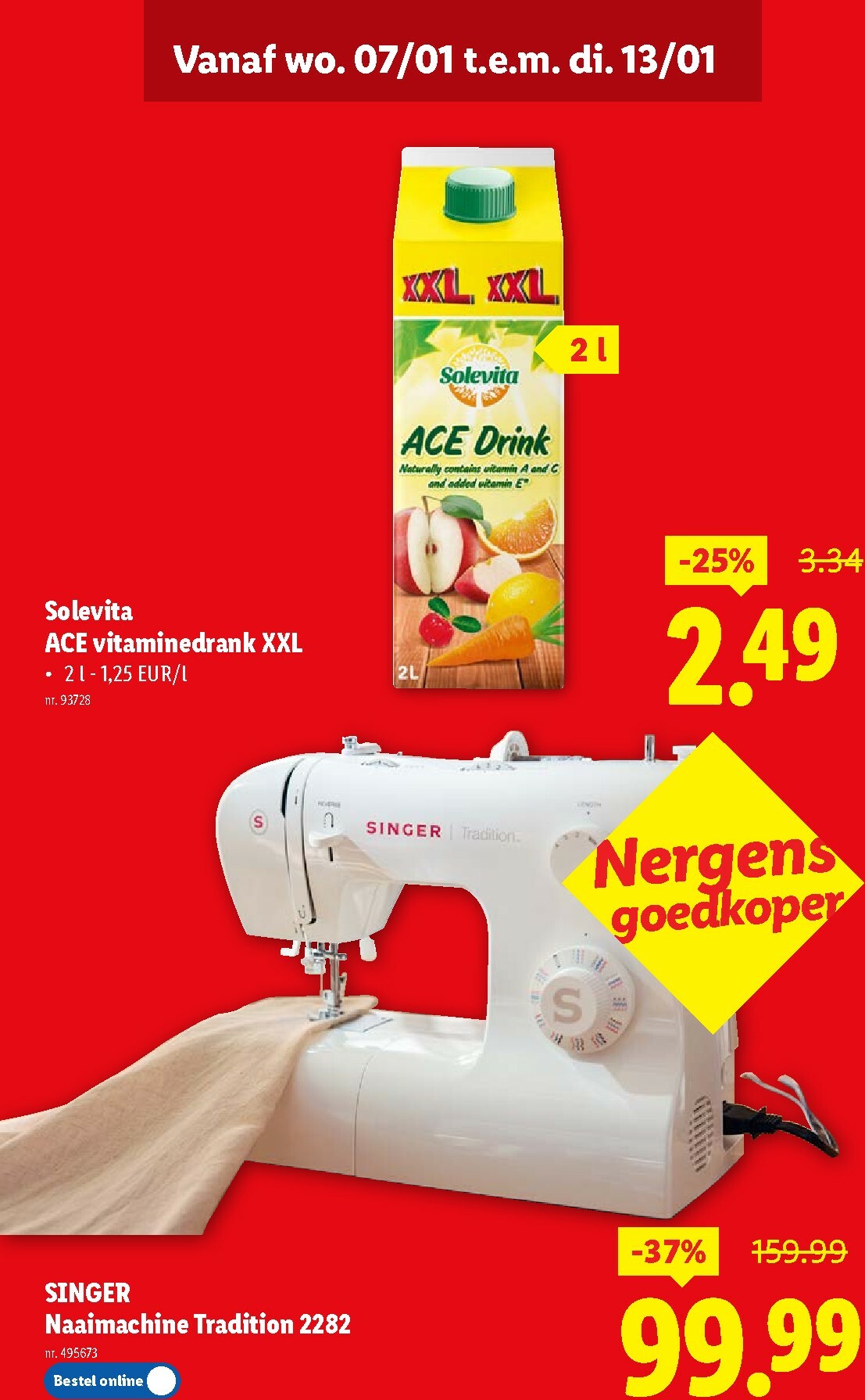 lidl - De Lidl folder geldig vanaf 07/01 t/m 13/01 - page: 3