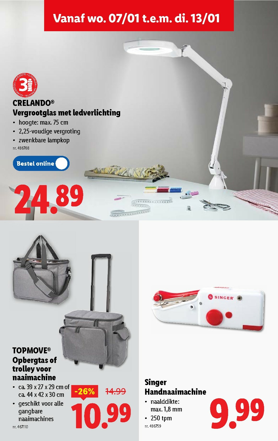 lidl - De Lidl folder geldig vanaf 07/01 t/m 13/01 - page: 40