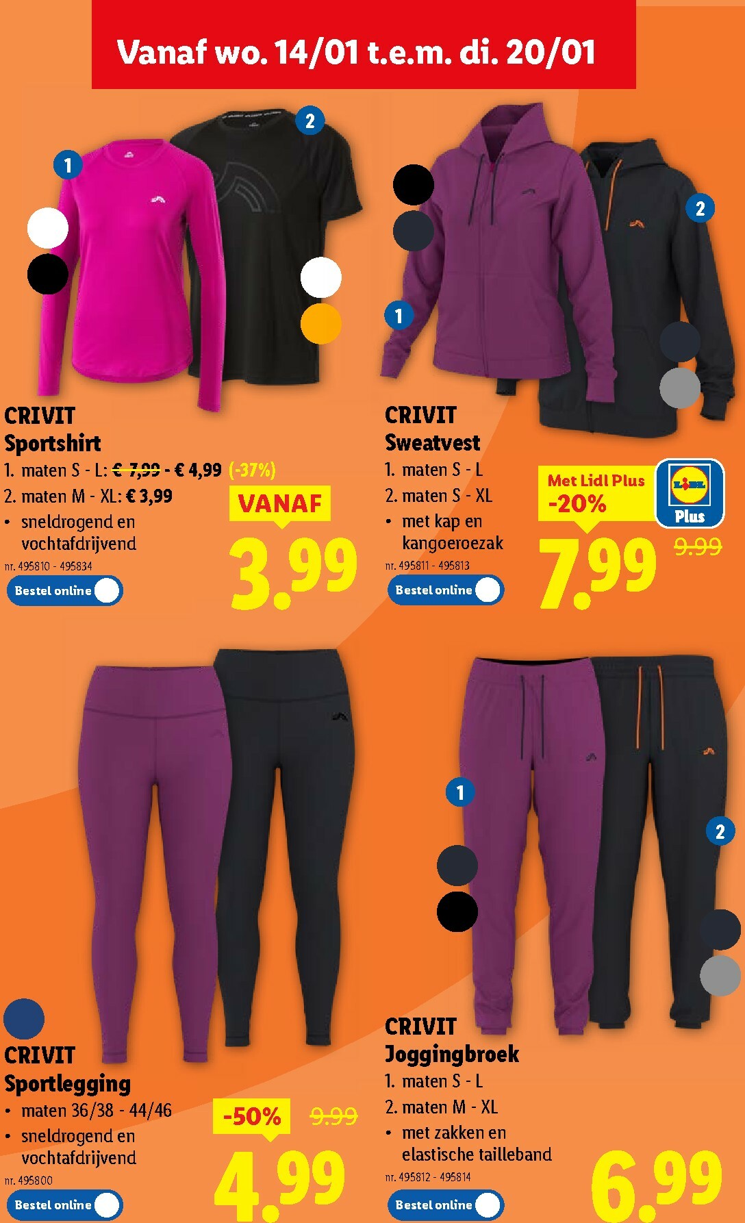 lidl - De Lidl folder geldig vanaf 14/01 t/m 20/01 - page: 42