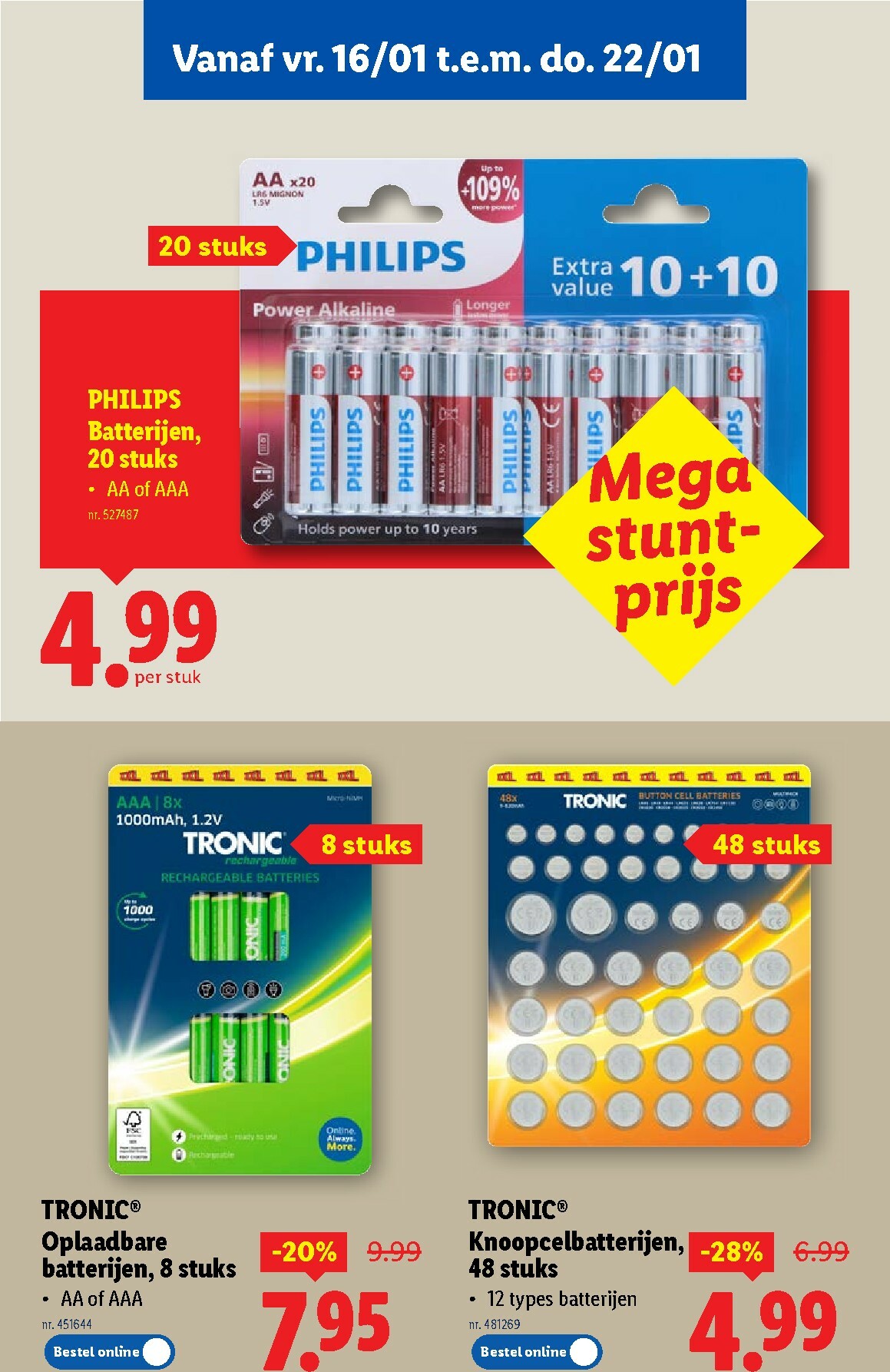 lidl - De Lidl folder geldig vanaf 14/01 t/m 20/01 - page: 52
