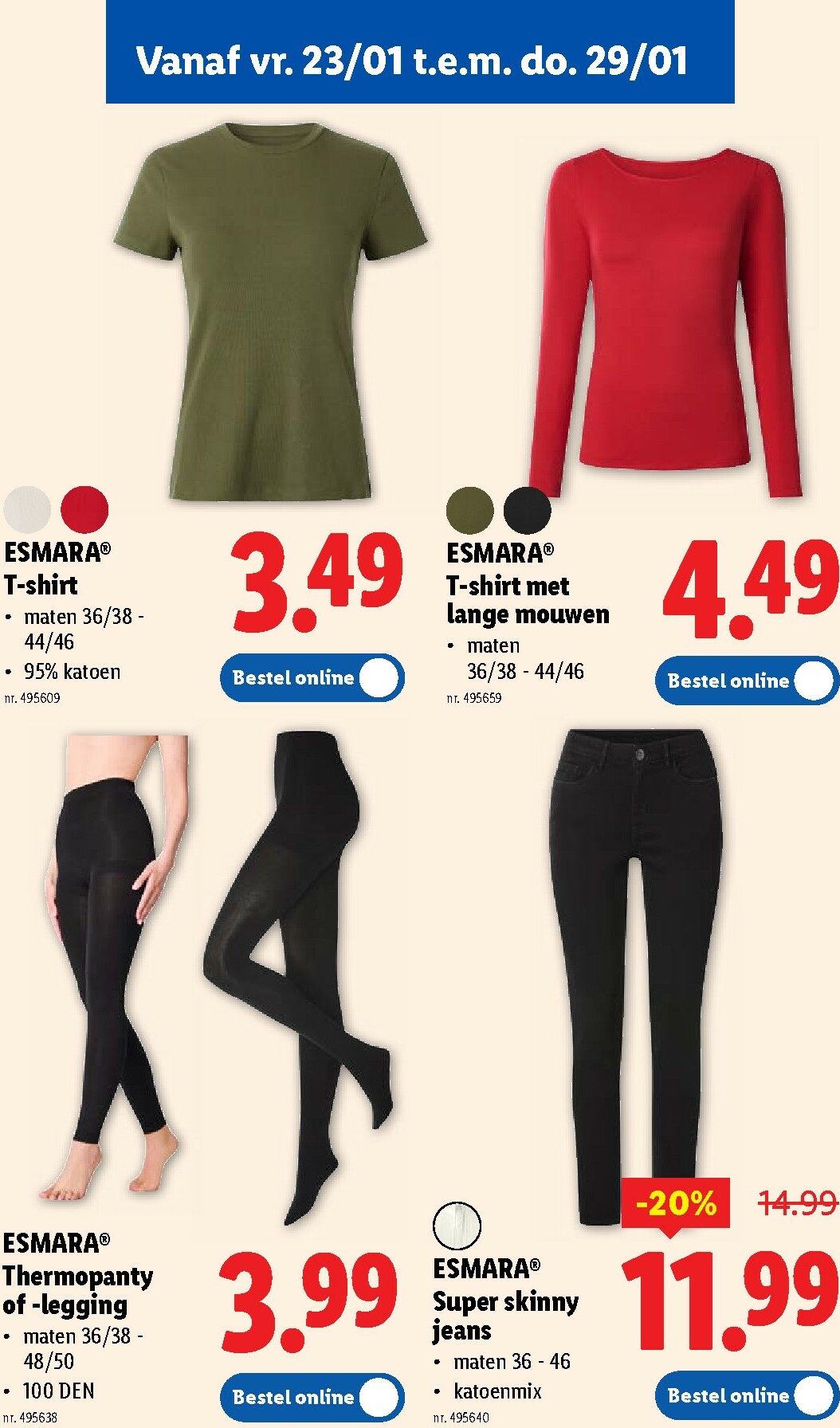 lidl - De Lidl folder geldig vanaf 21/01 t/m 27/01 - page: 49