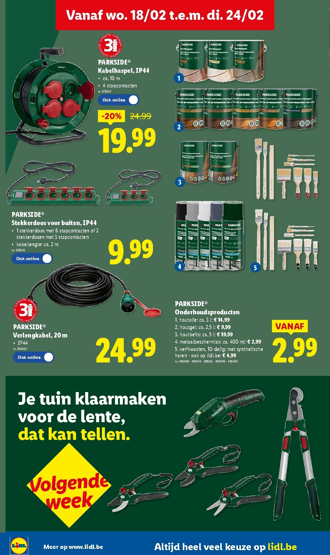lidl - De Lidl folder geldig vanaf 18/02/2026 t/m 24/02/2026 - page: 24