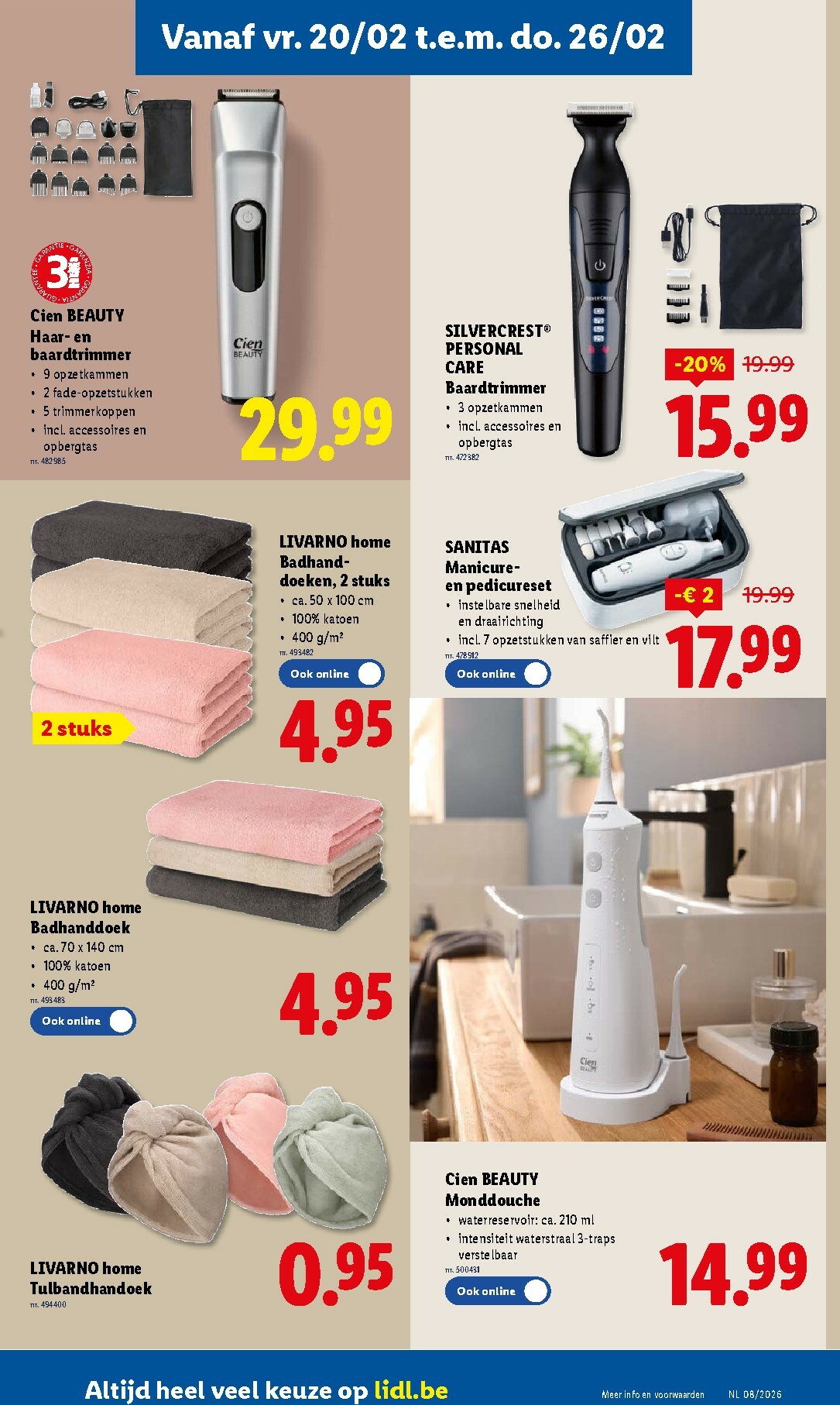 lidl - De Lidl folder geldig vanaf 18/02/2026 t/m 24/02/2026 - page: 31