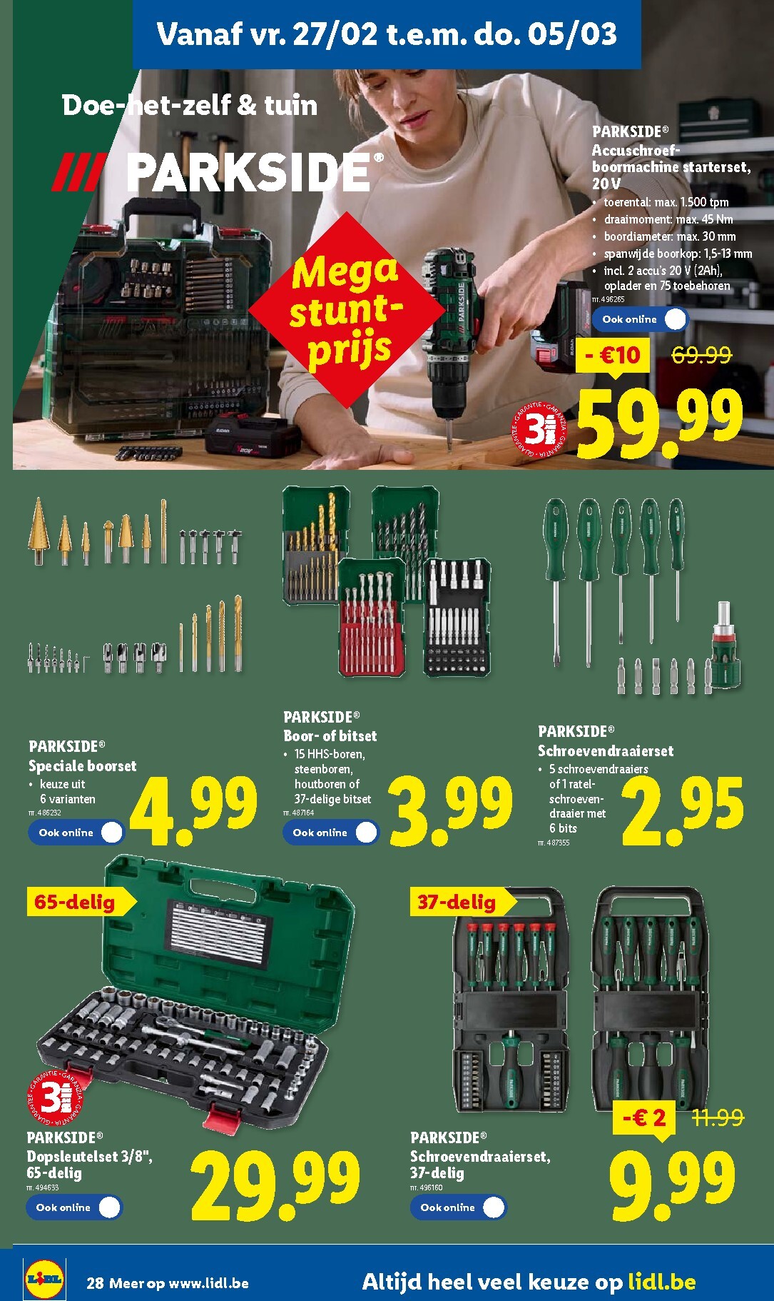 lidl - De Lidl folder geldig vanaf 25/02/2026 t/m 03/03/2026 - page: 36