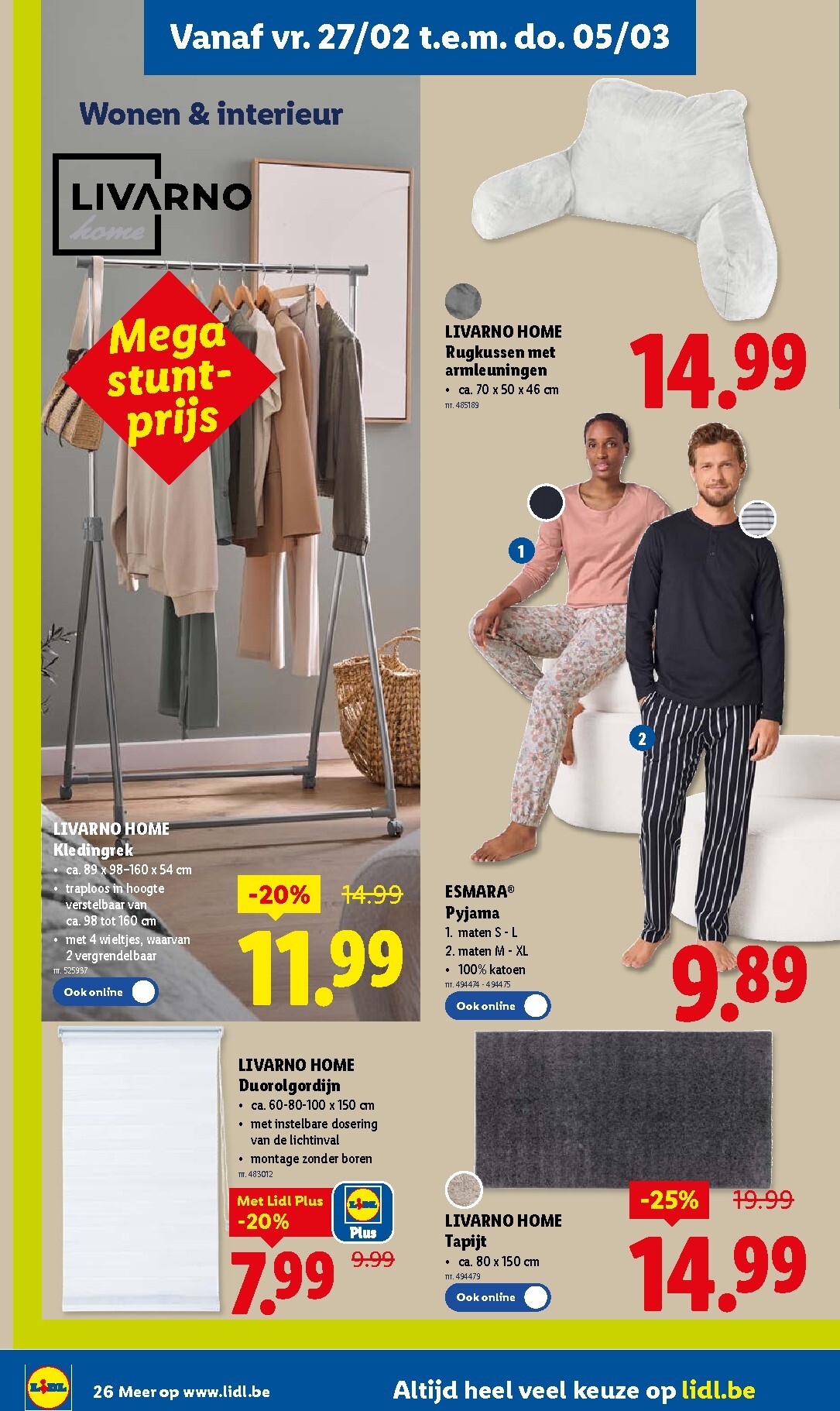 lidl - De Lidl folder geldig vanaf 25/02/2026 t/m 03/03/2026 - page: 34