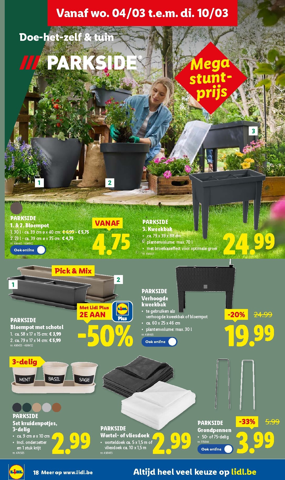 lidl - De Lidl folder geldig vanaf 04/03/2026 t/m 10/03/2026 - page: 18