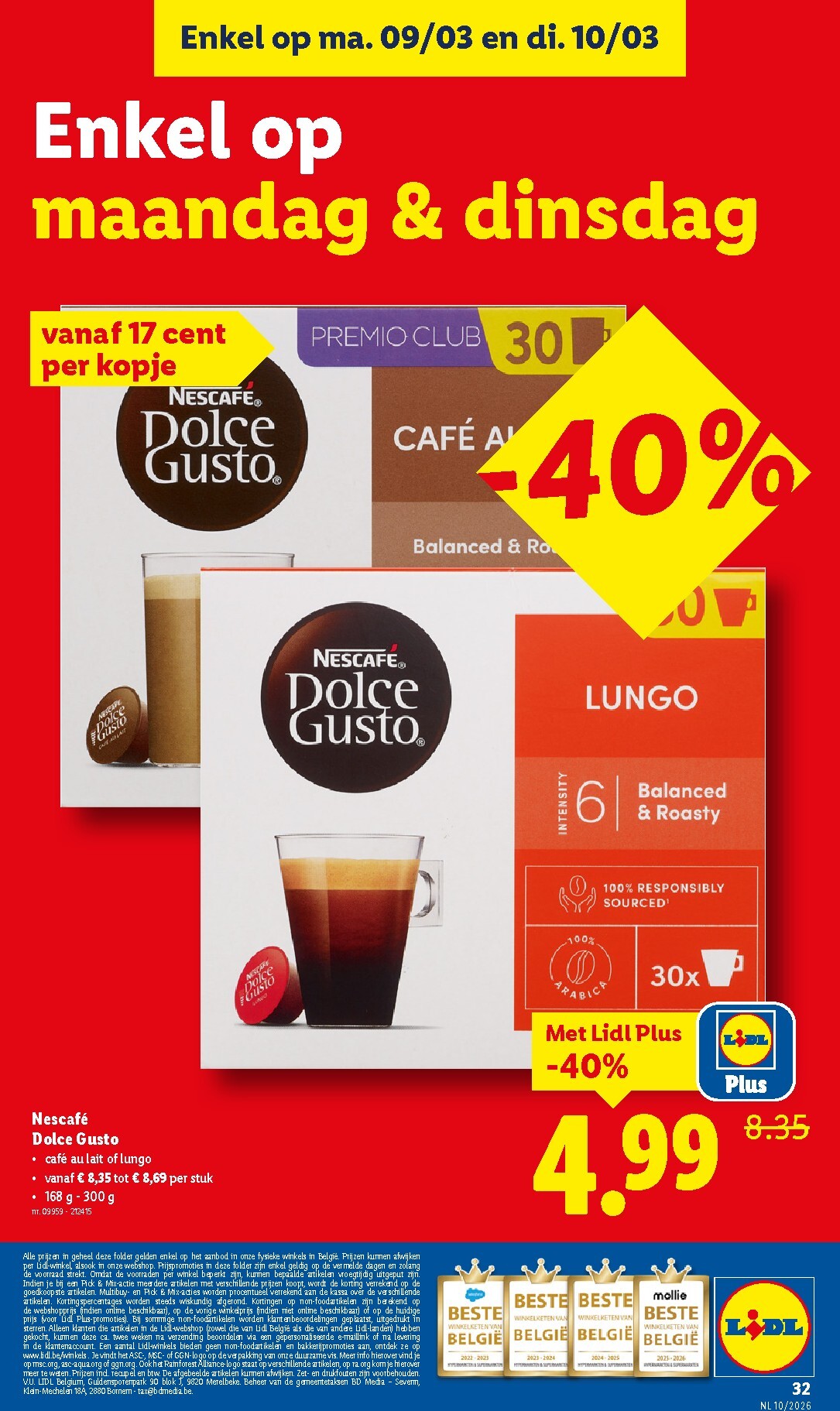 lidl - De Lidl folder geldig vanaf 04/03/2026 t/m 10/03/2026 - page: 32