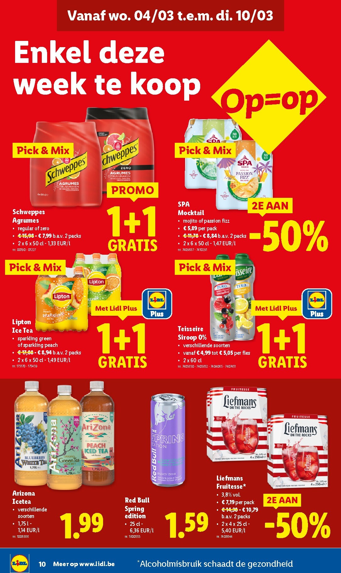 lidl - De Lidl folder geldig vanaf 04/03/2026 t/m 10/03/2026 - page: 10